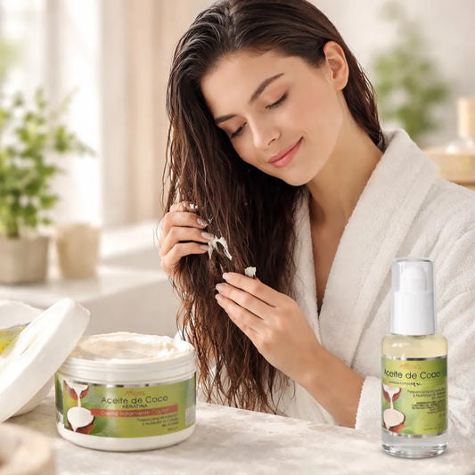 PACK CREMA + ACEITE CAPILAR COCO KERATINA