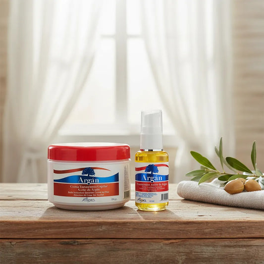 PACK CREMA + ACEITE CAPILAR DE ARGÁN