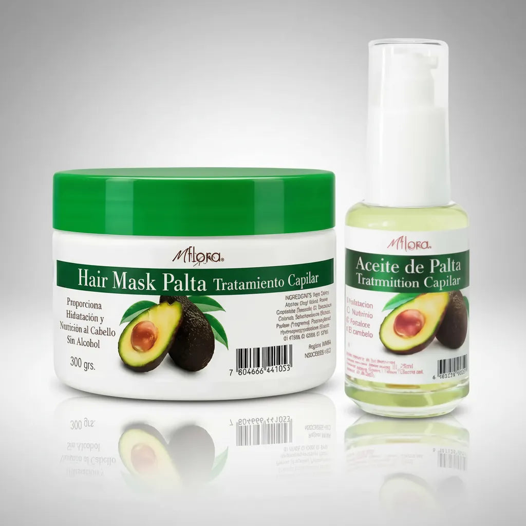 PACK CREMA + ACEITE CAPILAR PALTA
