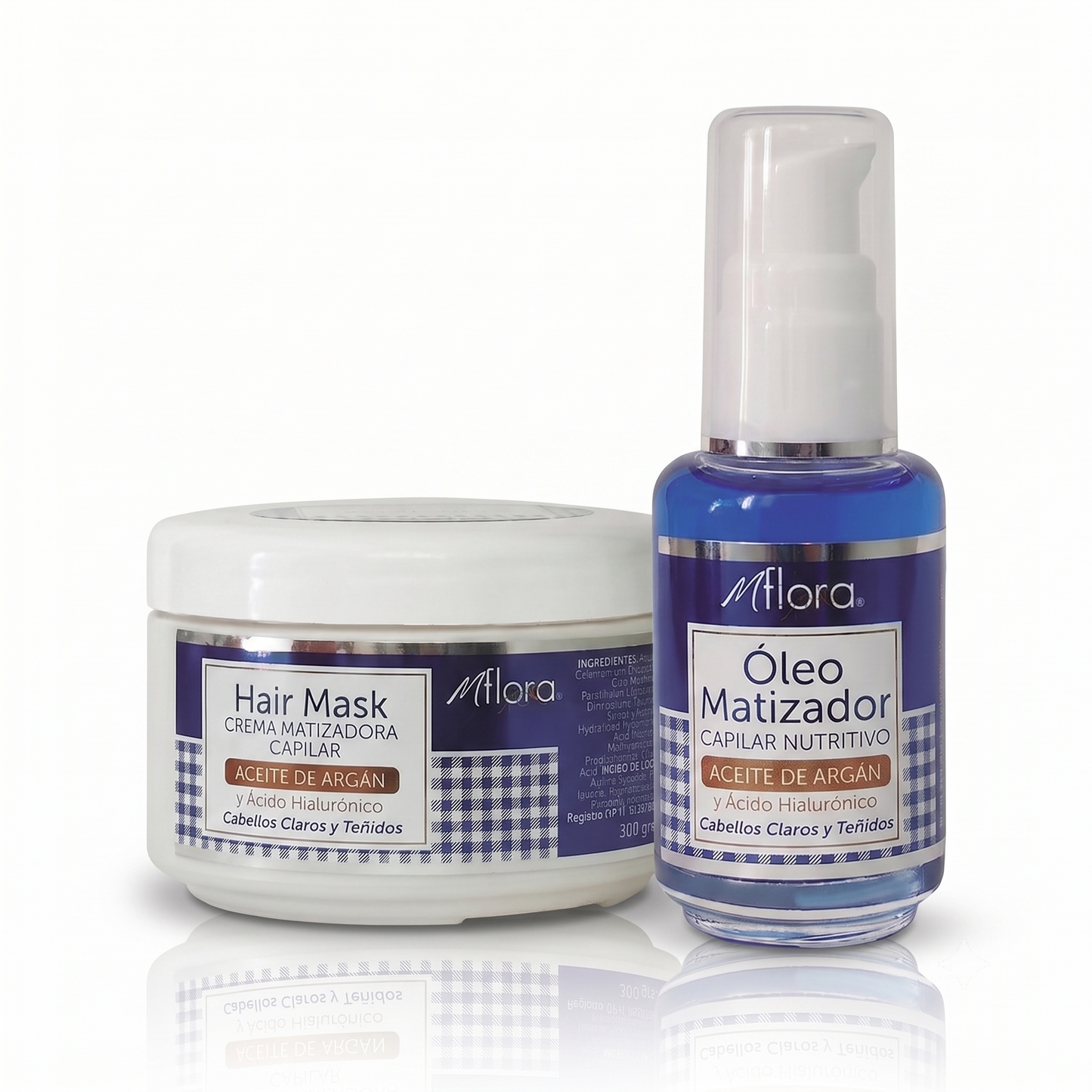 PACK CREMA + ACEITE CAPILAR MATIZADOR