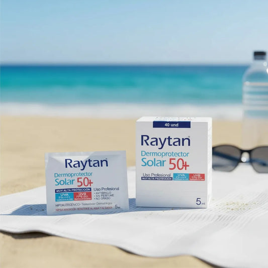 PROTECTOR SOLAR RAYTAN SPF 50+ Sachet 5mL (40uni)