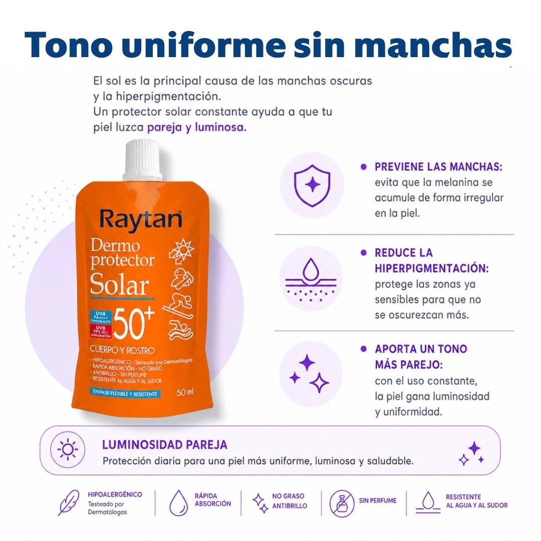 Protector Solar Raytan FPS 50+