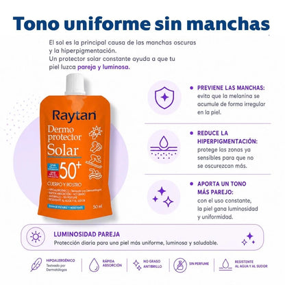 Protector Solar Raytan FPS 50+
