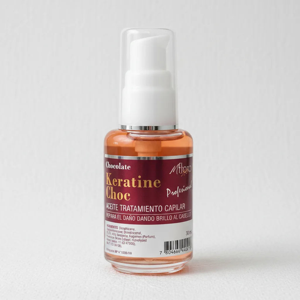 ACEITE CAPILAR KERATINE CHOC