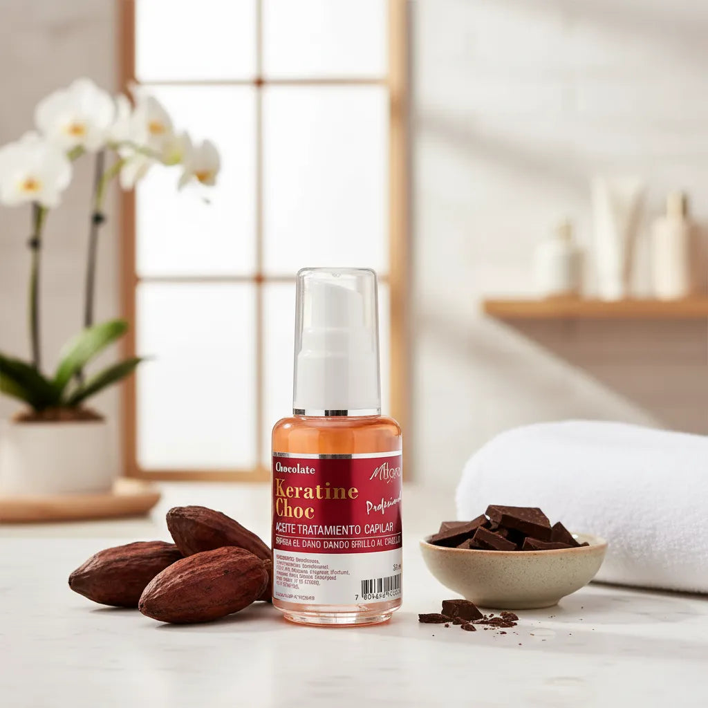 ACEITE CAPILAR KERATINE CHOC