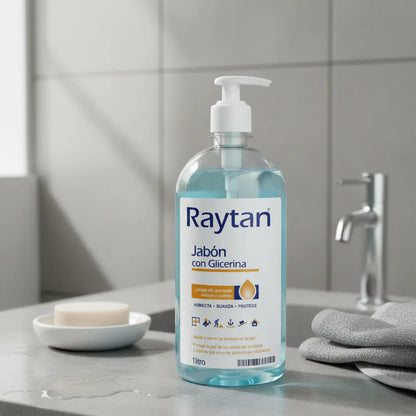 JABÓN CON GLICERINA RAYTAN. HIGIENE PROFUNDA 1L