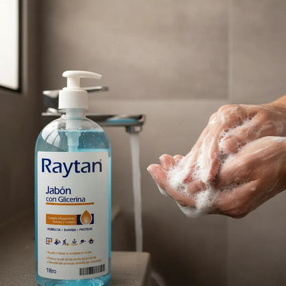 JABÓN CON GLICERINA RAYTAN. HIGIENE PROFUNDA 1L