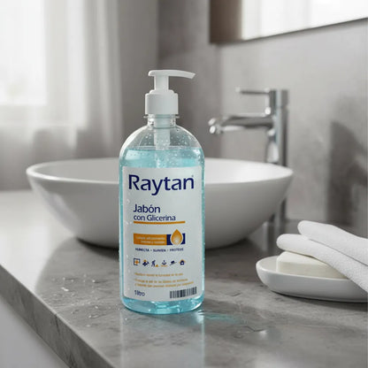 JABÓN CON GLICERINA RAYTAN. HIGIENE PROFUNDA 1L