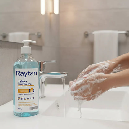 JABÓN CON GLICERINA RAYTAN. HIGIENE PROFUNDA 1L