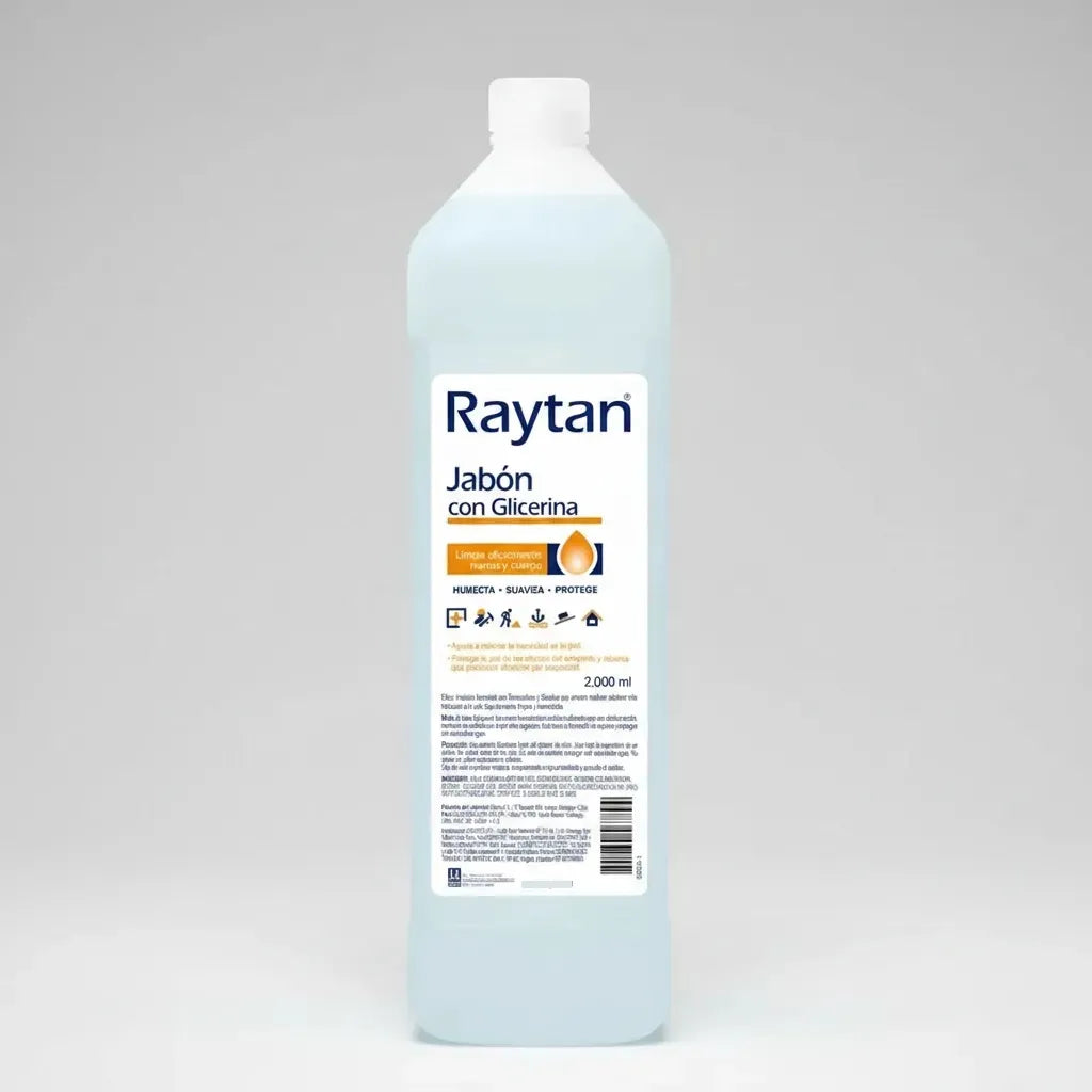 JABÓN CON GLICERINA RAYTAN. HIGIENE PROFUNDA 2L