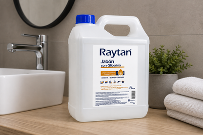 JABÓN CON GLICERINA RAYTAN. HIGIENE PROFUNDA 5L