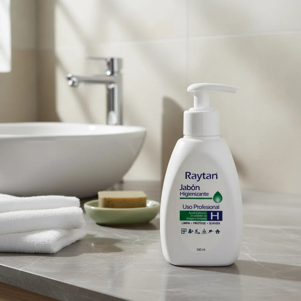 JABÓN HIGIENIZANTE CON GLICERINA RAYTAN 340mL