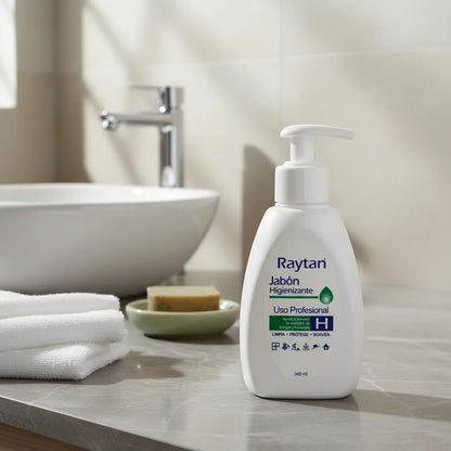 JABÓN HIGIENIZANTE CON GLICERINA RAYTAN 340mL