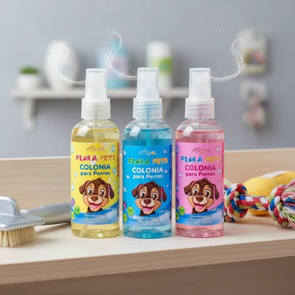 PACK 3 COLONIAS PARA PERROS FLORA PETS