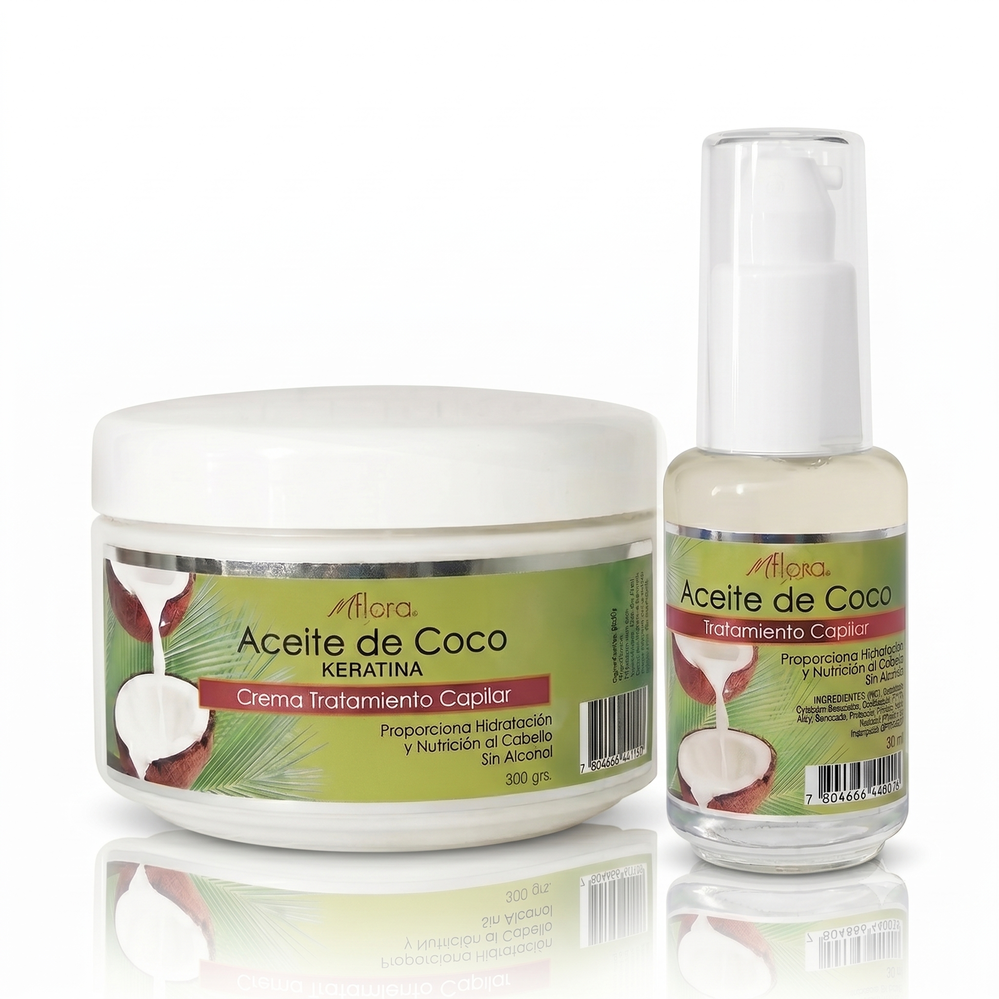 PACK CREMA + ACEITE CAPILAR COCO KERATINA