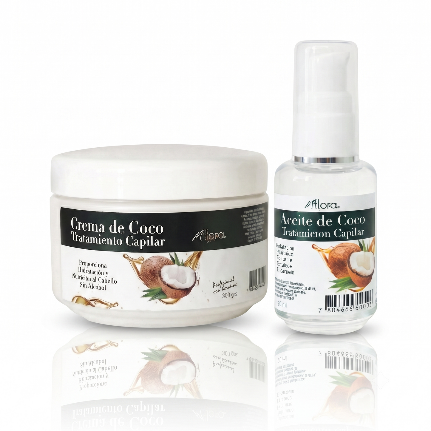 PACK CREMA + ACEITE CAPILAR COCO