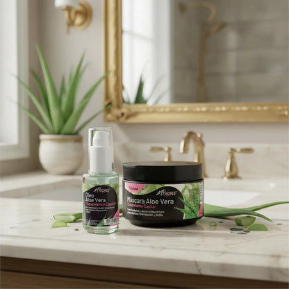 PACK CREMA + ACEITE CAPILAR ALOE VERA