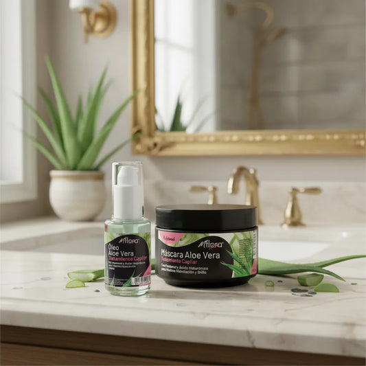 PACK CREMA + ACEITE CAPILAR ALOE VERA