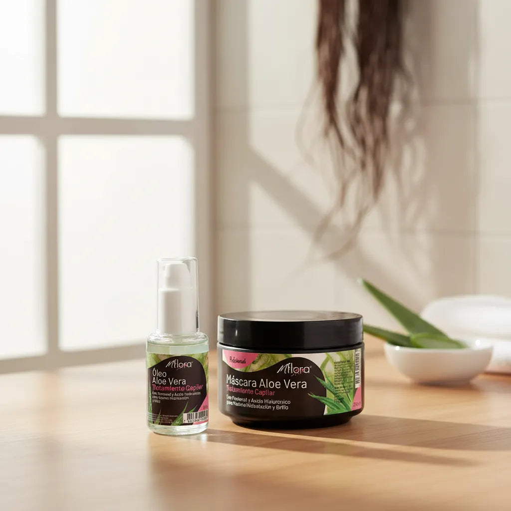 PACK CREMA + ACEITE CAPILAR ALOE VERA