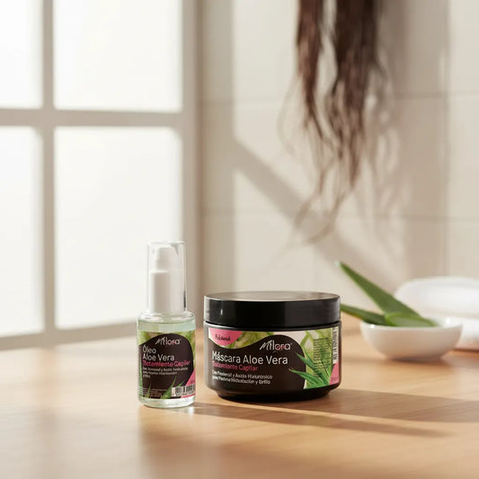 PACK CREMA + ACEITE CAPILAR ALOE VERA