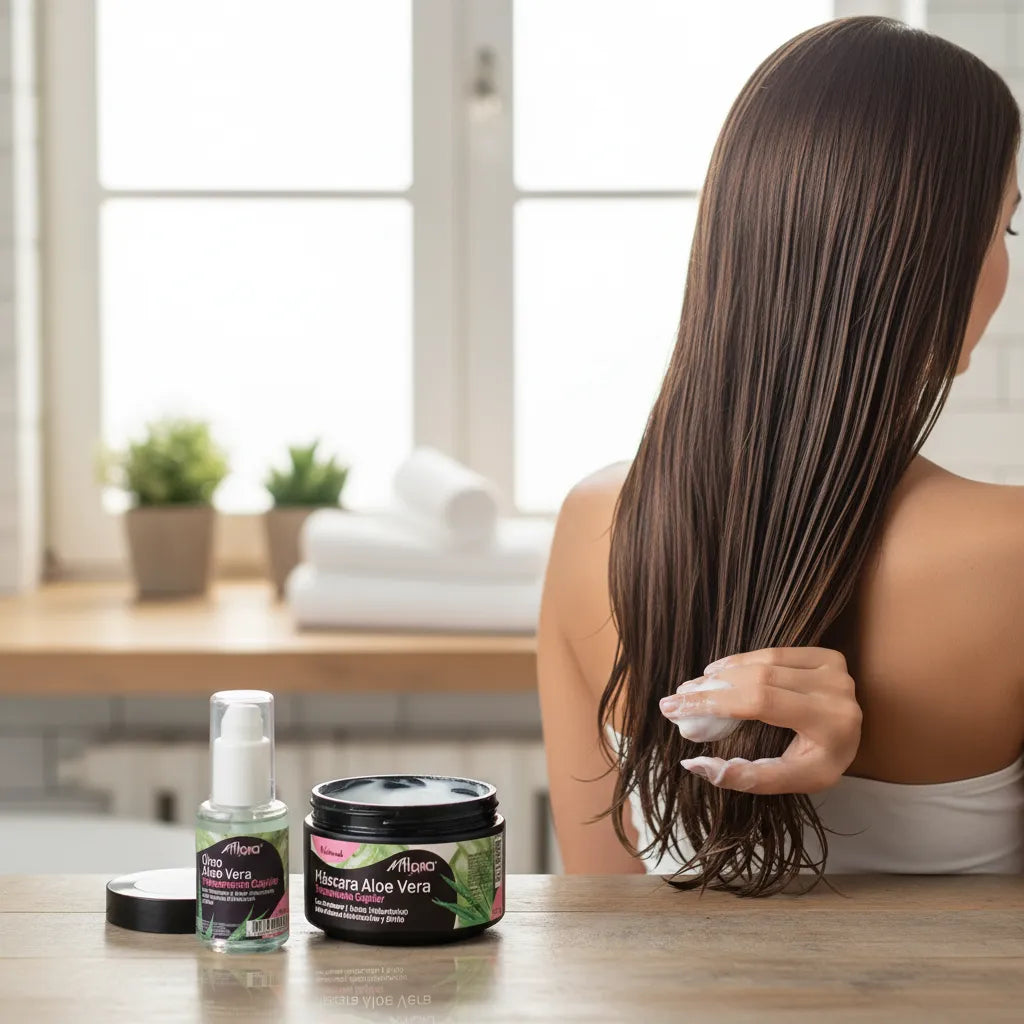 PACK CREMA + ACEITE CAPILAR ALOE VERA