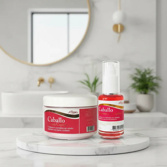 PACK CREMA + ACEITE CAPILAR CABALLO