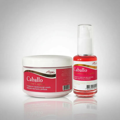 PACK CREMA + ACEITE CAPILAR CABALLO