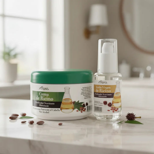 PACK CREMA + ACEITE CAPILAR DE RICINO