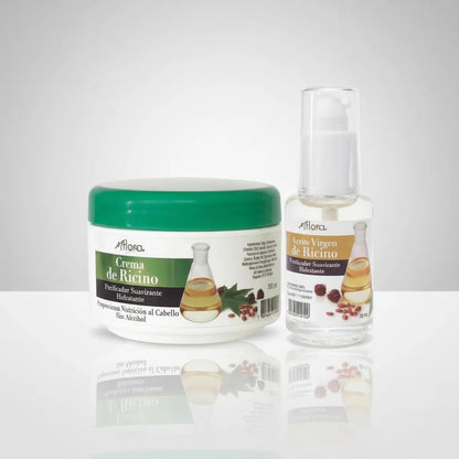 PACK CREMA + ACEITE CAPILAR DE RICINO