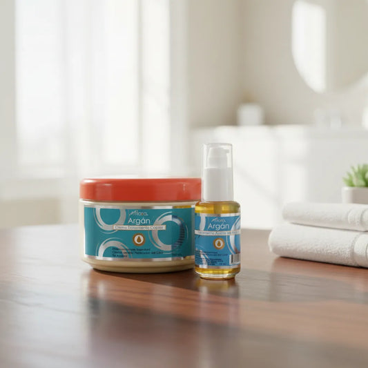 PACK CREMA + ACEITE CAPILAR DE ARGÁN