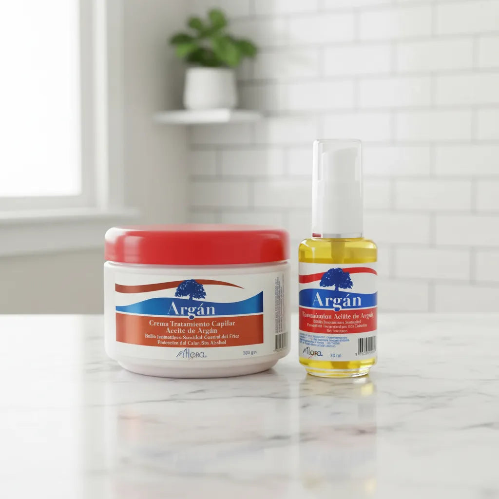 PACK CREMA + ACEITE CAPILAR DE ARGÁN