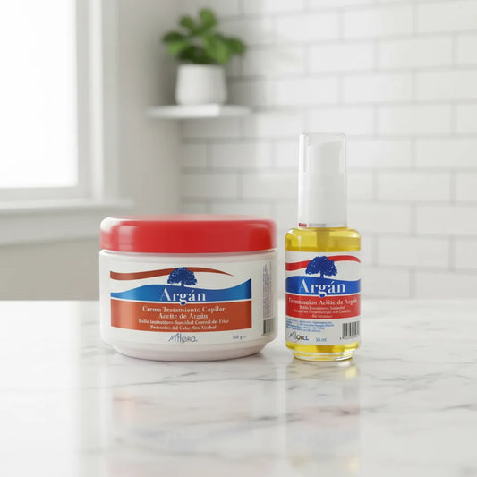 PACK CREMA + ACEITE CAPILAR DE ARGÁN