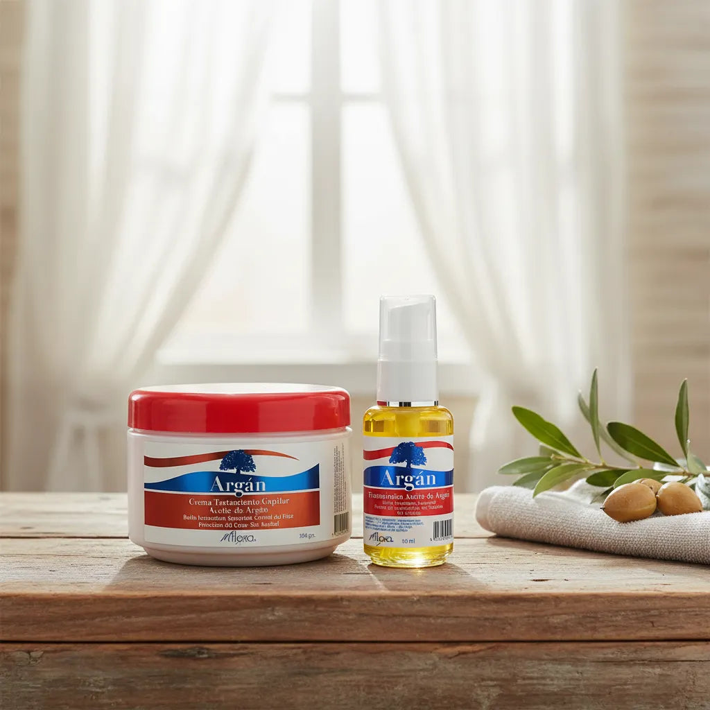 PACK CREMA + ACEITE CAPILAR DE ARGÁN