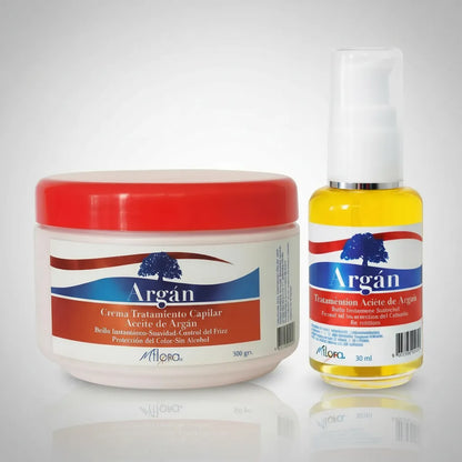 PACK CREMA + ACEITE CAPILAR DE ARGÁN