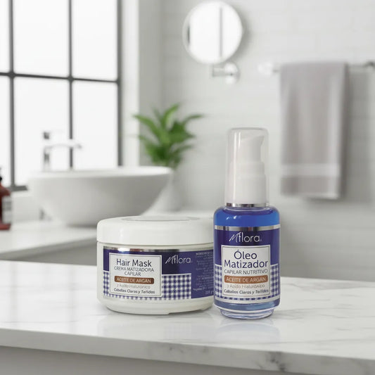 PACK CREMA + ACEITE CAPILAR MATIZADOR