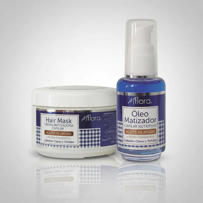 PACK CREMA + ACEITE CAPILAR MATIZADOR