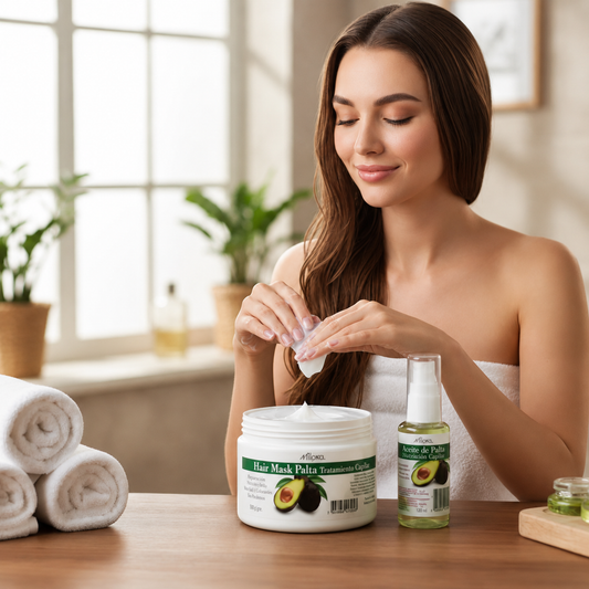PACK CREMA + ACEITE CAPILAR PALTA