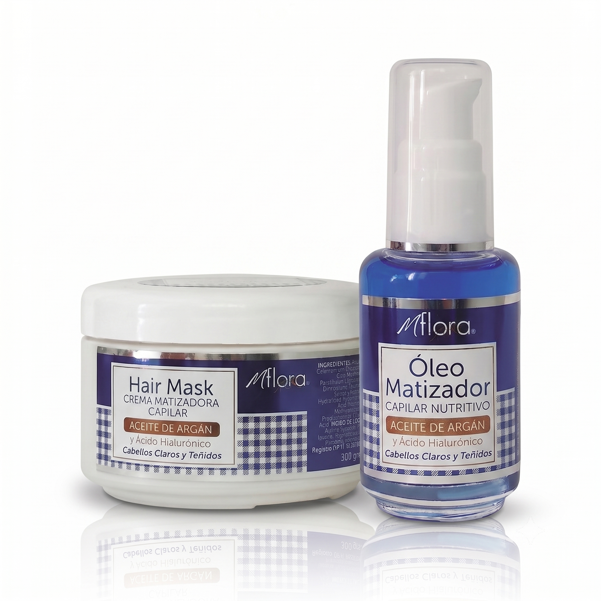 PACK CREMA + ACEITE CAPILAR MATIZADOR