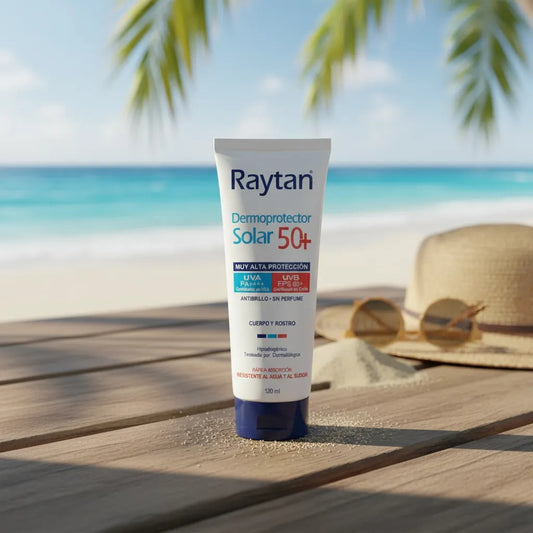 PROTECTOR SOLAR RAYTAN FPS 50+ Pomo 120mL